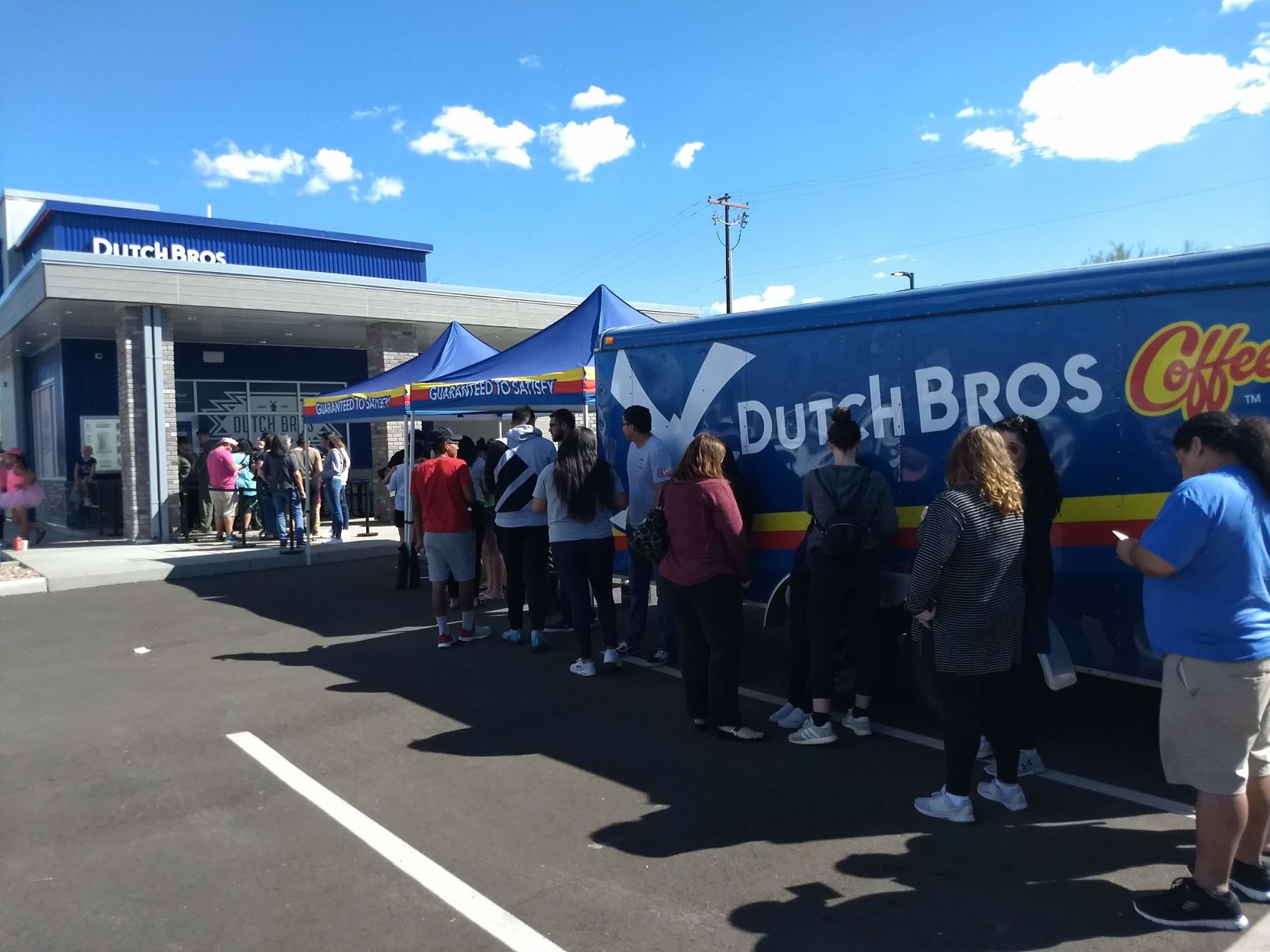 Dutch Bros. grand opening in Tucson